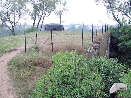 [Widok schronu od p�nocy]