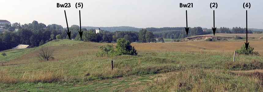 [Widok ze schronu Bw24]