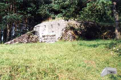 [Schron od strony strzelnic]