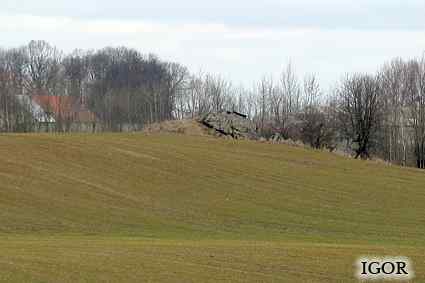 [Widok schronu z drogi]