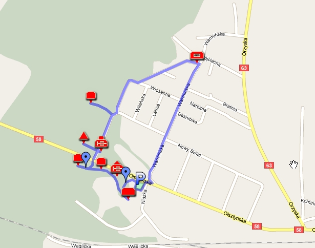 [Trasa historyczna Rygiel Pisz]