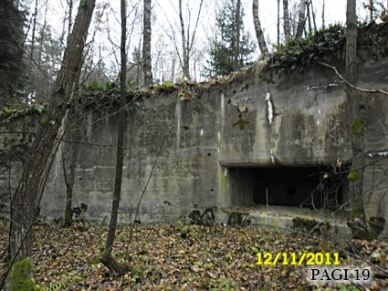 [Widok od strony strzelnicy]