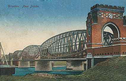 [Widok mostu przed 1914 rokiem]