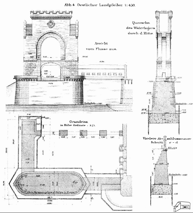 [Widok starego mostu kolejowego]