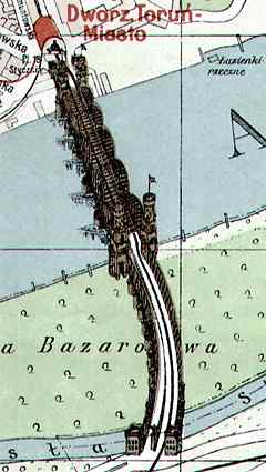 [Fragment planu Torunia]