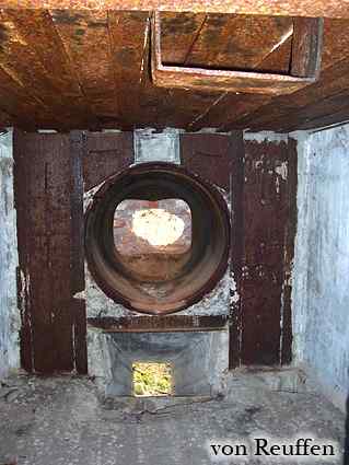 [Widok pancerza strzelnicy]