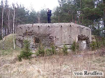 [Widok od strony strzelnicy ckm]