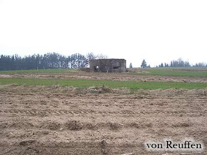 [Widok od strony strzelnicy ckm]