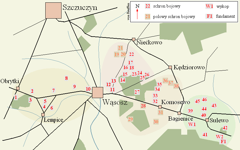 [Obrytki, W�sosz, Komosewo, Sulewo]