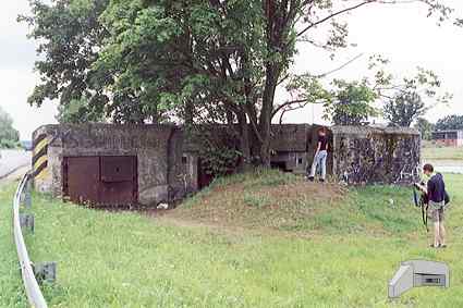 [Widok schronu od p�nocy]